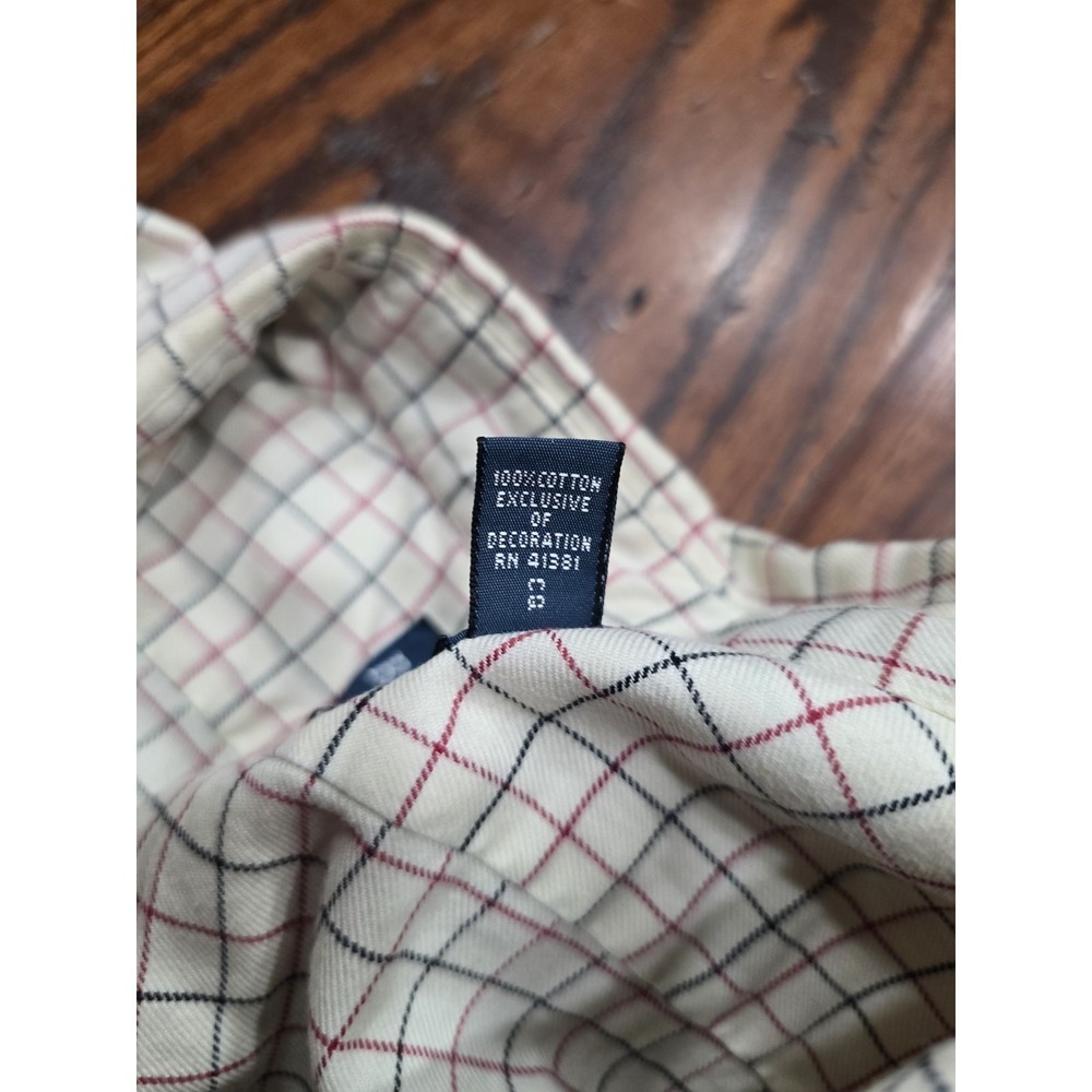 Ralph Lauren Mens XXL Classic Fit Tattersall Check Button Down Shirt - Picture 6 of 10
